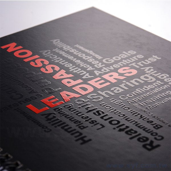 精裝硬殼環裝筆記本