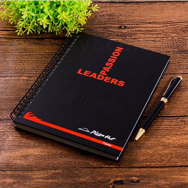 精裝硬殼環裝筆記本