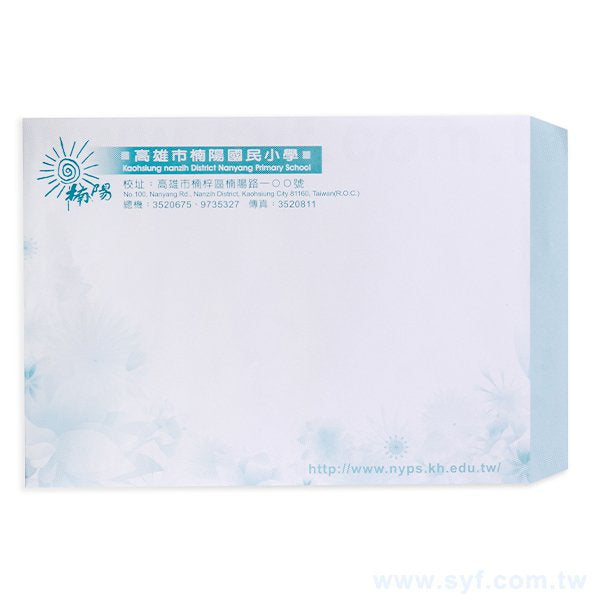 4K中式彩色信封