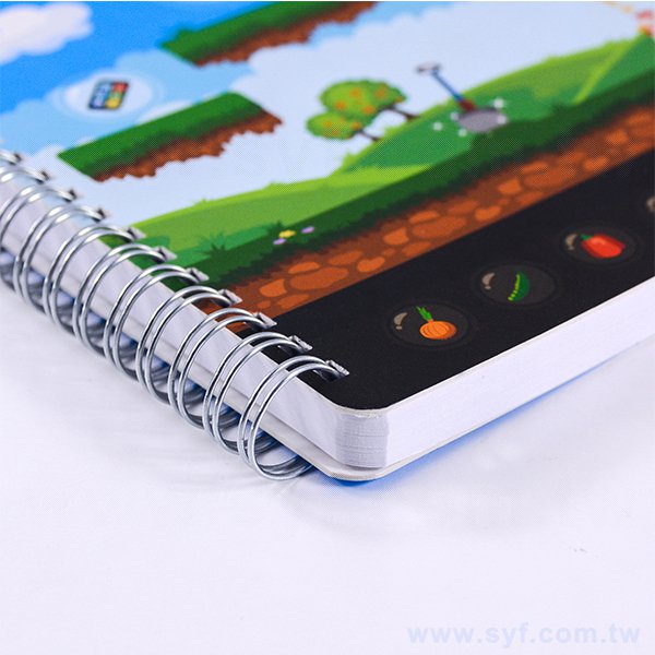 金麗卡彩色印刷精裝環裝筆記本