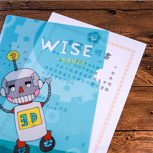 A4L夾單層全白墨