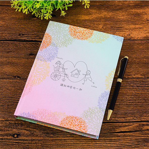 25K塗鴉精裝硬殼筆記本