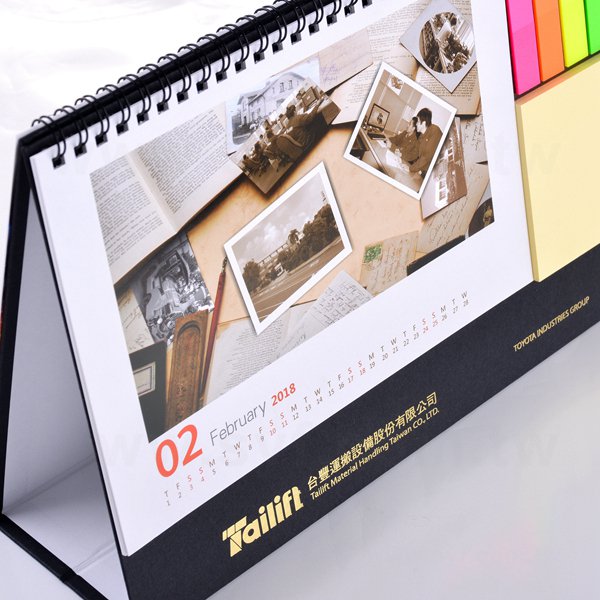 三合一創意桌曆-三角桌曆禮贈品印刷