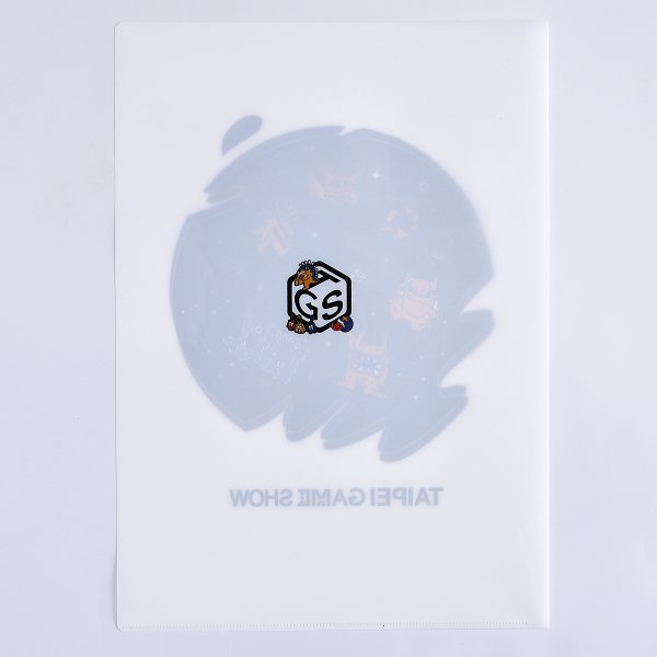 A4單層全白墨L夾