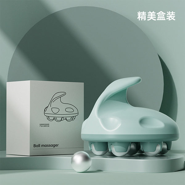 滾珠揉腹部按摩器