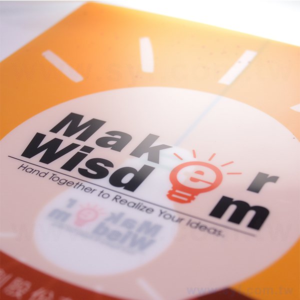 A6單層全白墨L夾