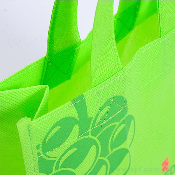 不織布手提袋-雙面單色網版印刷