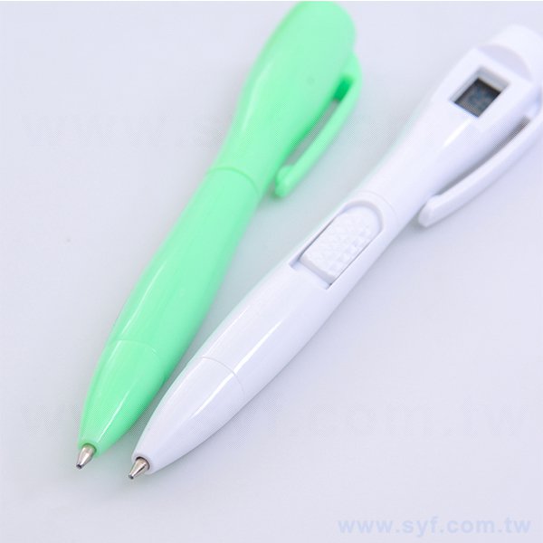 多功能廣告筆-電子鐘原子筆