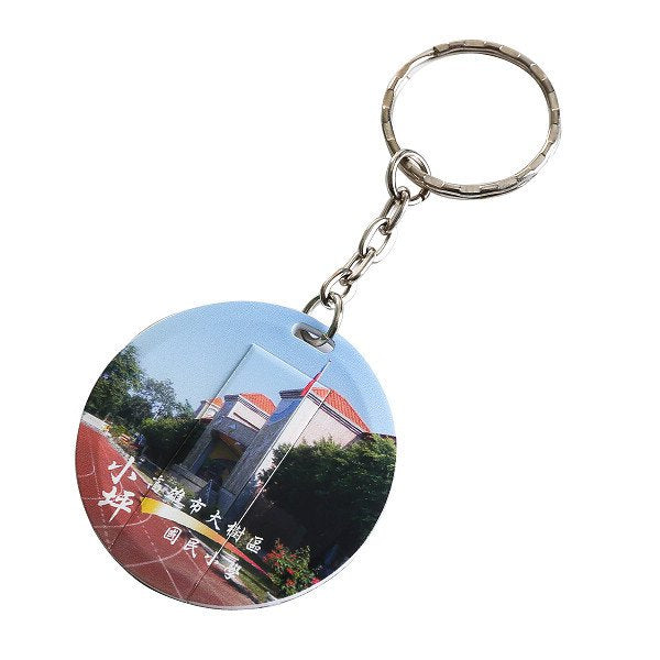 圓形塑膠鑰匙圈隨身碟