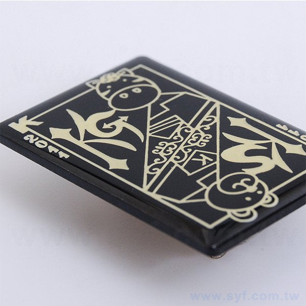 金屬別針胸章-撲克牌