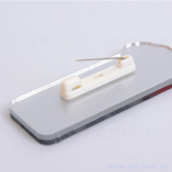 造型胸牌-壓克力雙層版