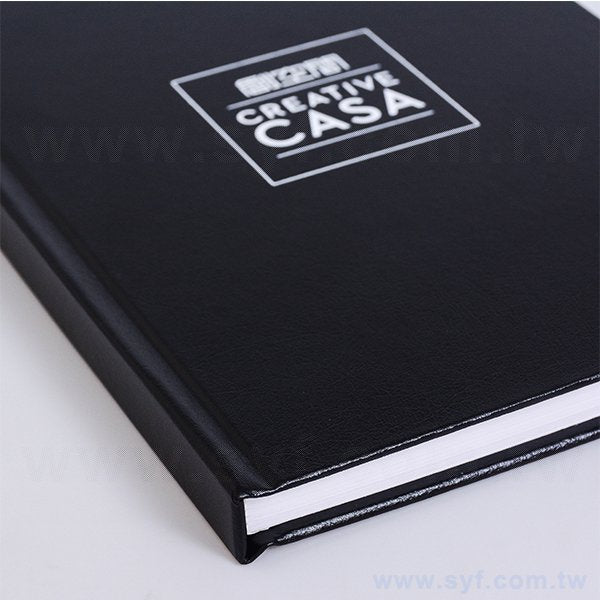 25K燙白柔纹皮筆記本