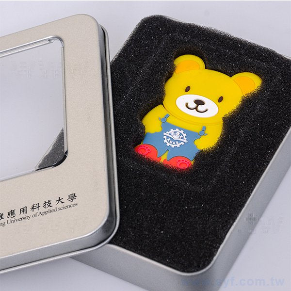 雙面造型矽膠隨身碟