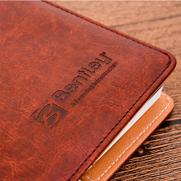 25K皮革烙印平裝工商日誌