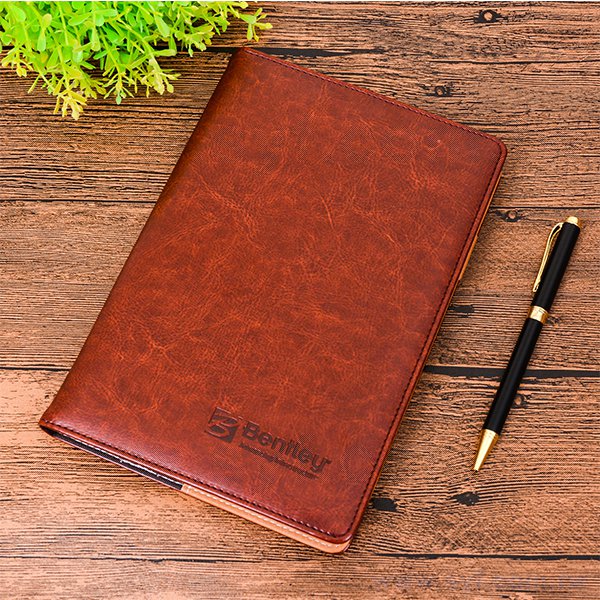 25K皮革烙印平裝工商日誌