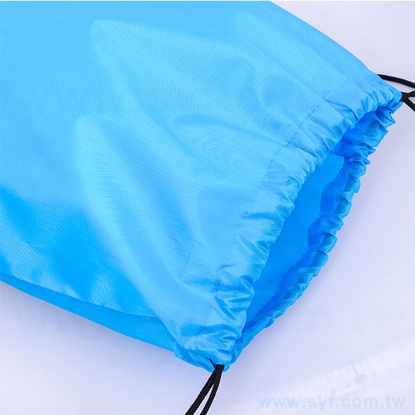 210g單色網版印刷束口袋