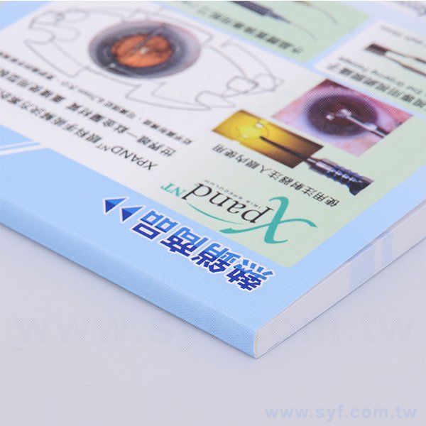 方型便條紙-封面彩色印刷上亮膜-50張內頁彩色印刷便條紙(類1022)