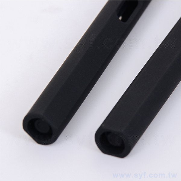 霧面筆蓋摟空鋼珠筆