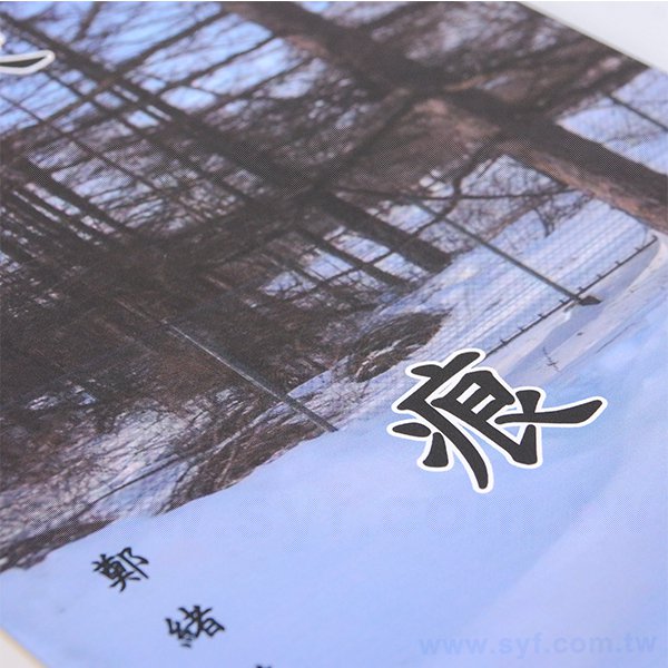 250P銅西單面彩色印刷上霧膜