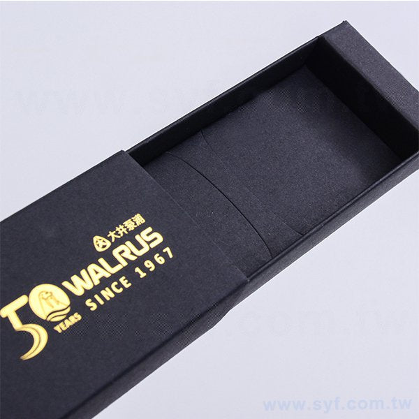 logo燙金精品質感抽屜盒