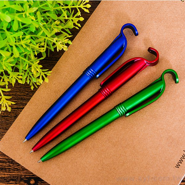 旋轉式半金屬手機架廣告筆