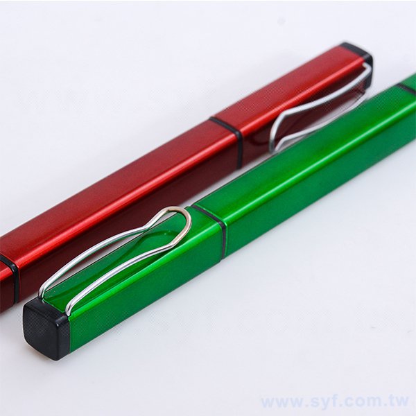 二合一雙頭多功能半金屬廣告筆