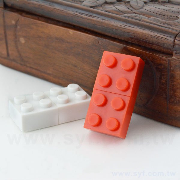造型隨身碟-無毒塑膠USB-積木隨身碟-客製隨身碟容量-採購訂製印刷推薦禮品