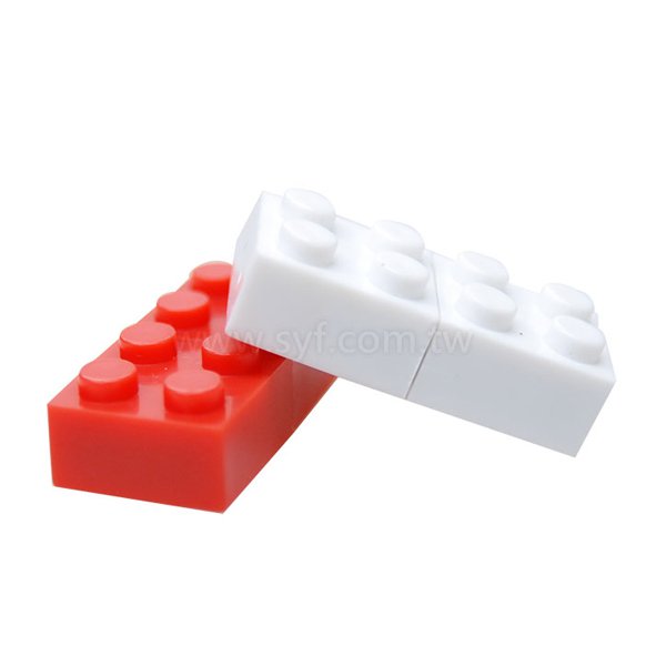 造型隨身碟-無毒塑膠USB-積木隨身碟-客製隨身碟容量-採購訂製印刷推薦禮品