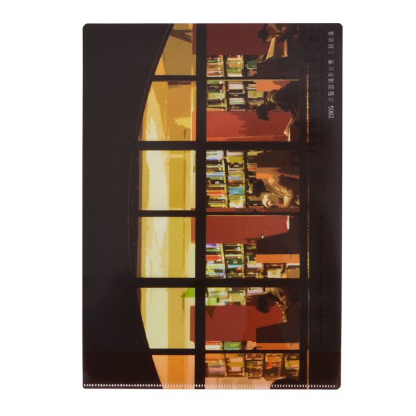 A4單層L夾-局部白墨-PP材質彩色印刷L型資料夾