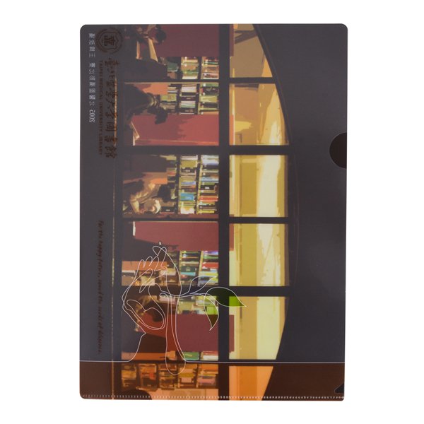 A4單層L夾-局部白墨-PP材質彩色印刷L型資料夾