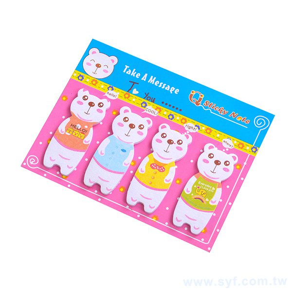 造型小熊便利貼
