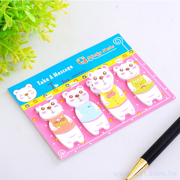 造型小熊便利貼