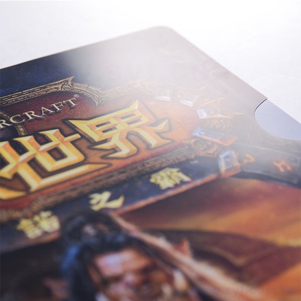 A4單層L夾-全白墨PP材質彩色印刷