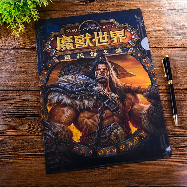 A4單層L夾-全白墨PP材質彩色印刷