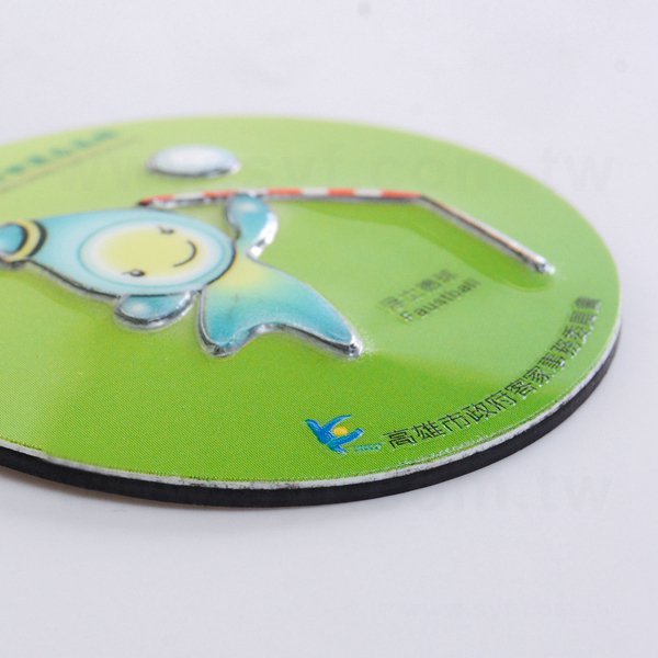 圓形浮雕立體磁鐵