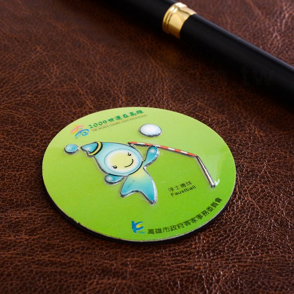 圓形浮雕立體磁鐵