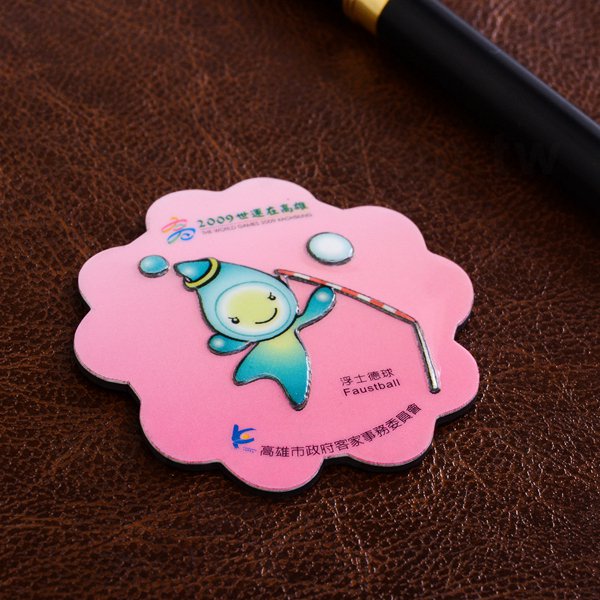 花朵造型浮雕立體磁鐵