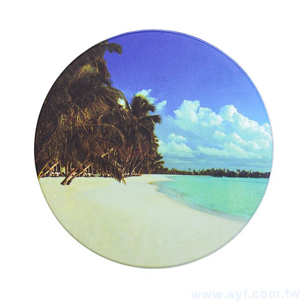 圓形軟膠杯墊-PVC軟膠客製化商品