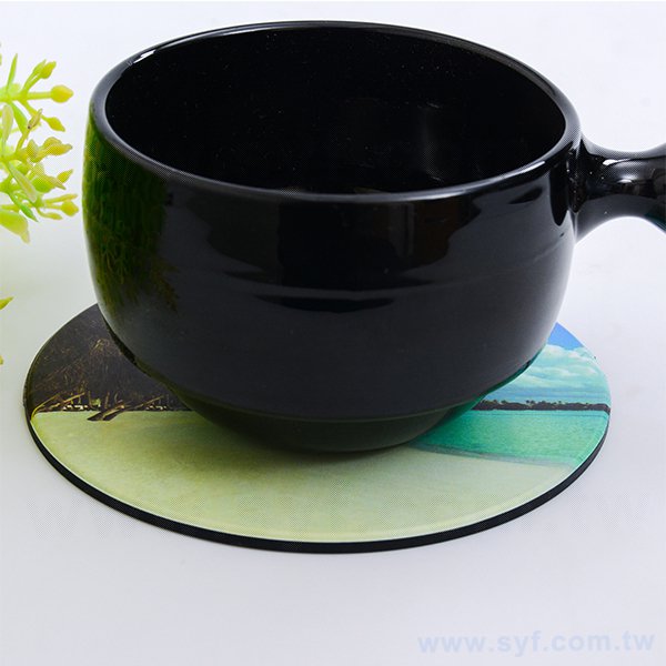 圓形軟膠杯墊-PVC軟膠客製化商品