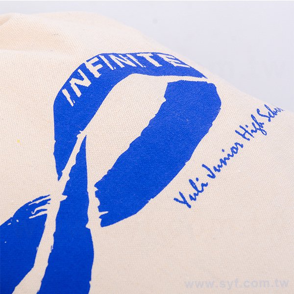 帆布束口背袋-單面單色帆布印刷