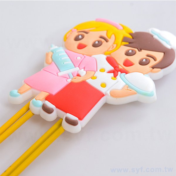 客製書籤-軟膠大迴紋針