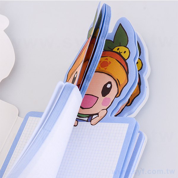 造型便利貼-封面彩色印刷上亮膜