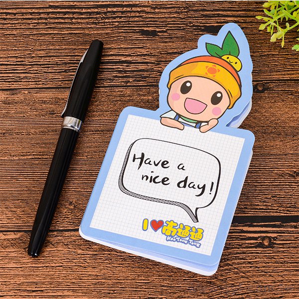 造型便利貼-封面彩色印刷上亮膜