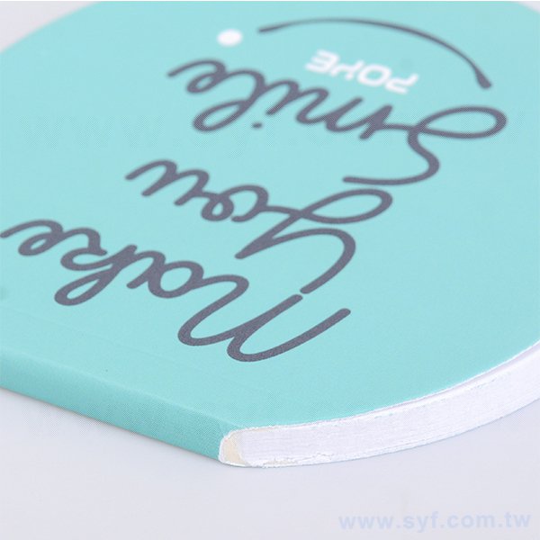 造型便條紙-封面彩色印刷上霧膜