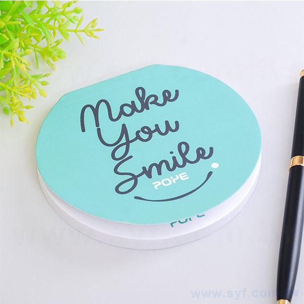 造型便條紙-封面彩色印刷上霧膜