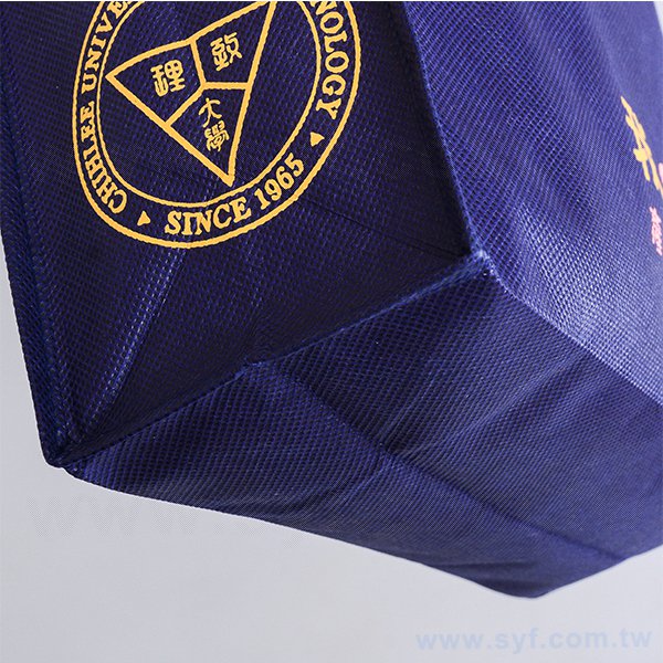 環保手提袋-雙面雙色網版印刷