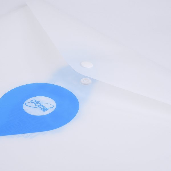 橫式公文袋-PP材質-彩色印刷全白墨-鈕扣封口