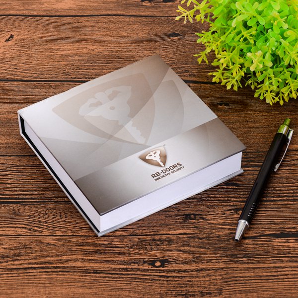 方型便條紙-硬殼彩色印刷上霧膜