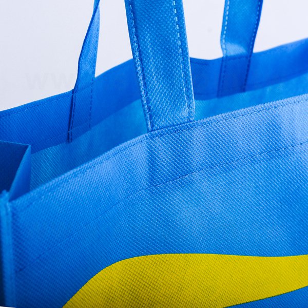 環保手提袋-四面雙色網版印刷