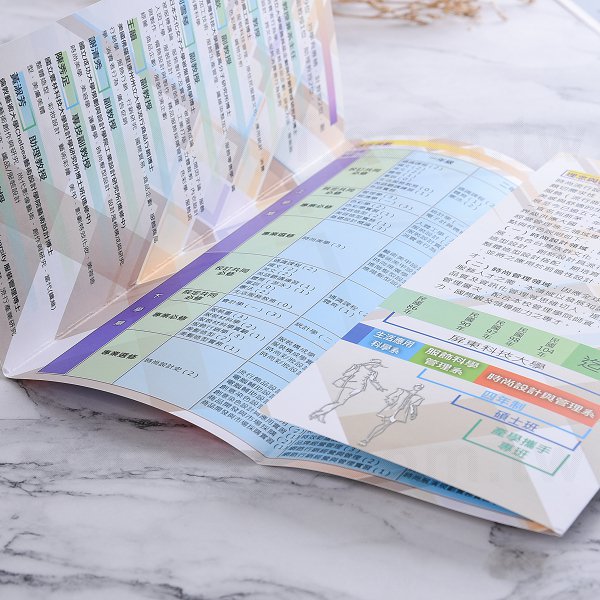 150P銅版摺紙DM製作